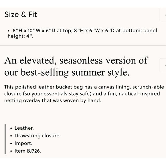 J Crew Sedona Basket Leather Netting Burgundy Handbag NWT - Picture 13 of 13